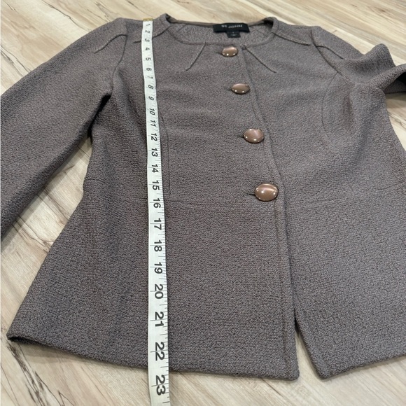 St. John Taupe/Brown Woman’s Blazer size 4, made in the USA - Picture 7 of 9